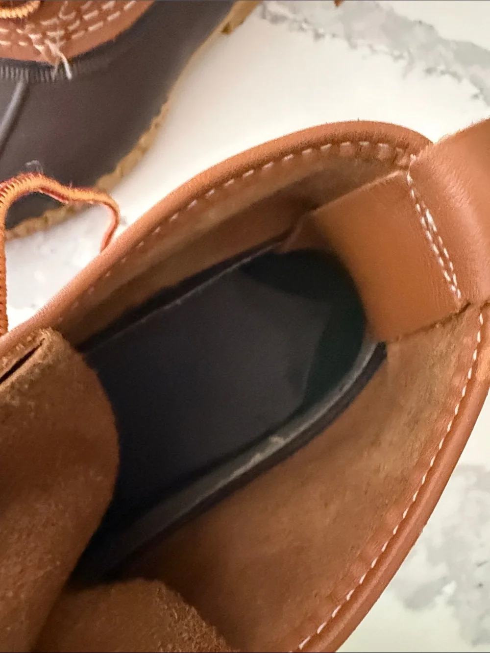 LL Bean duck boots unlined size EM - see description